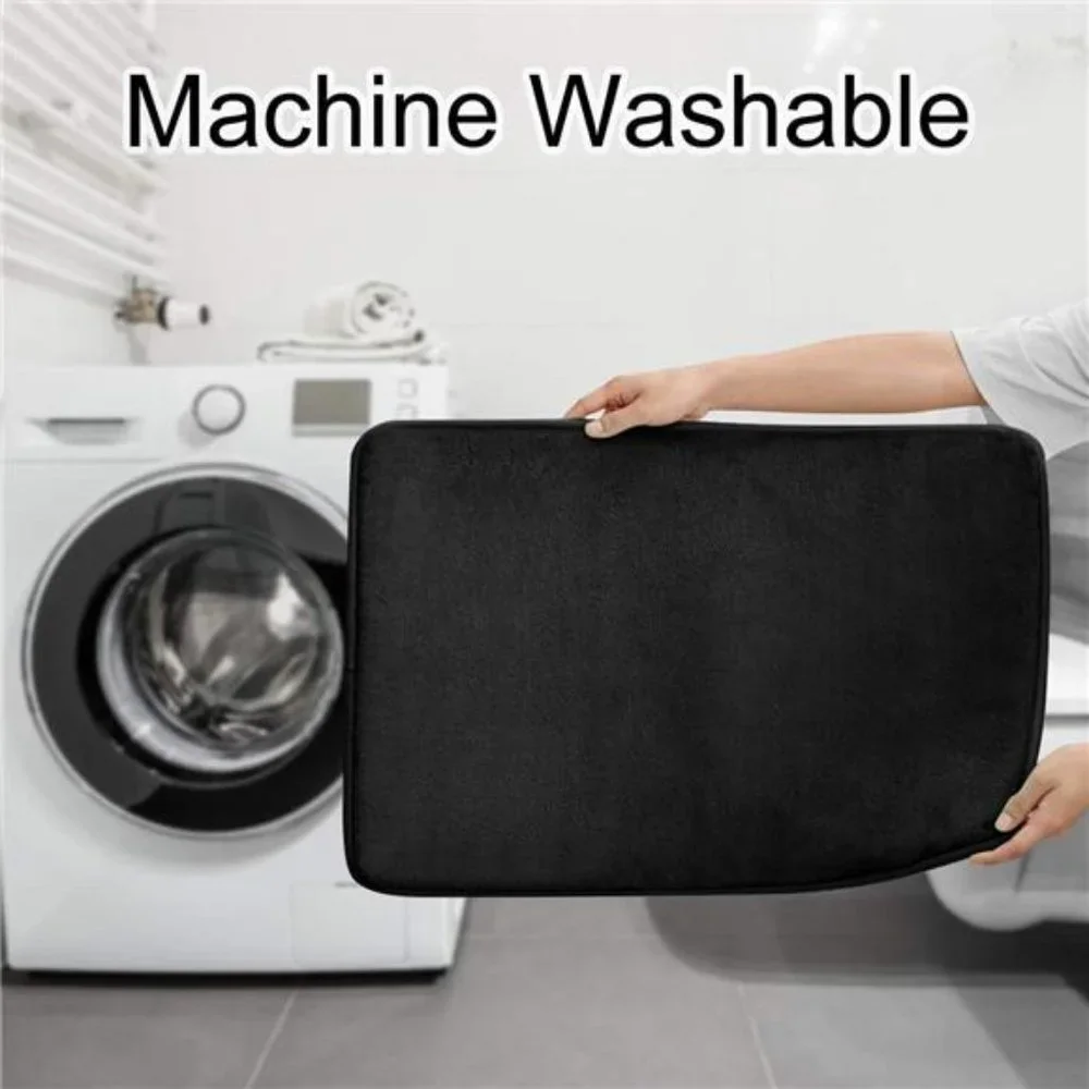 Memory Foam Bath Mat Set, 3 Piece Bathroom Rugs Non Slip and Absorbent Mats