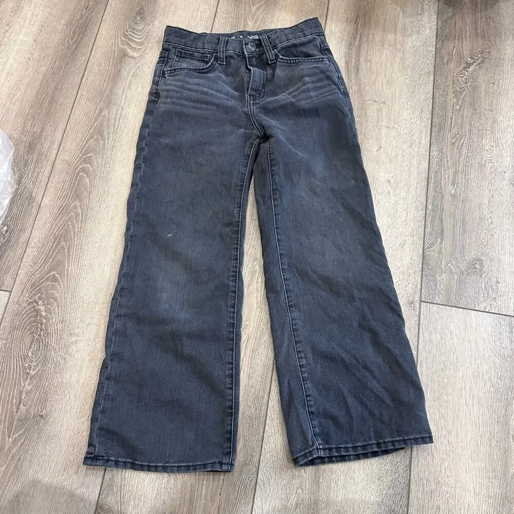 Old Navy Kids' High-Waisted Baggy Wide-Leg Jeans - Size 10