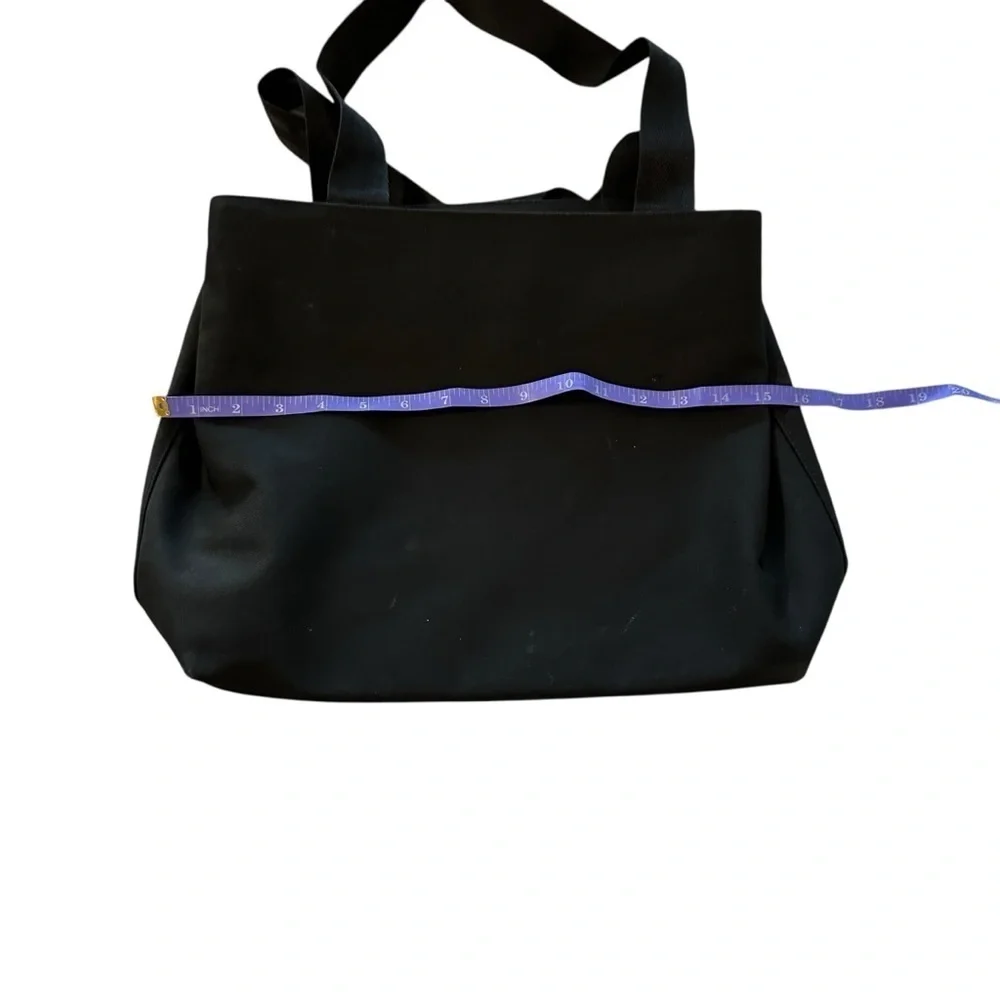 GAP Black Tote Bag Minimalist Design
